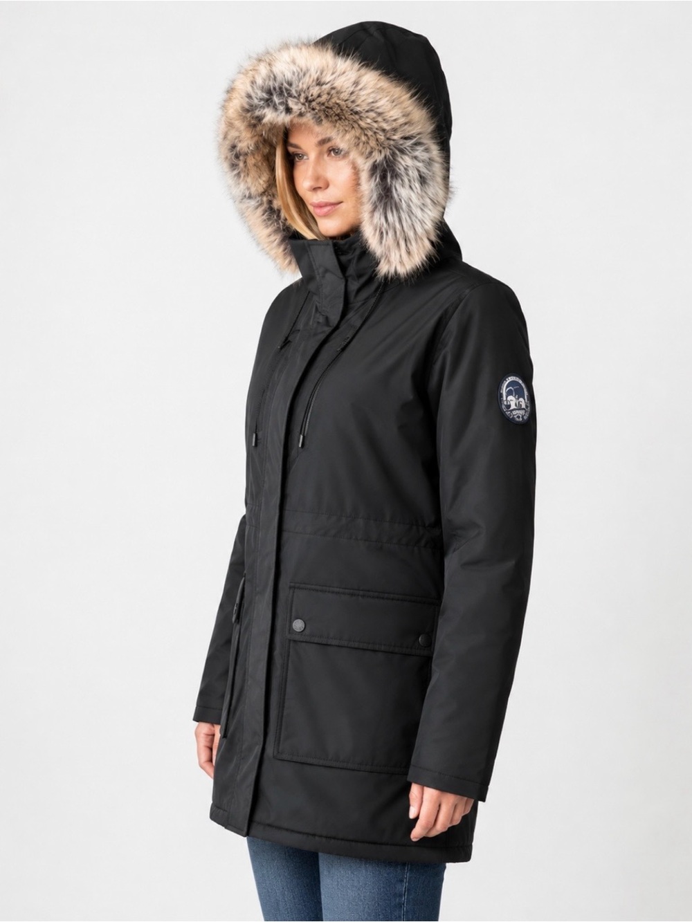 LANDSEND Wm Expedition Down Parka Removable Hood  -3° to +25°